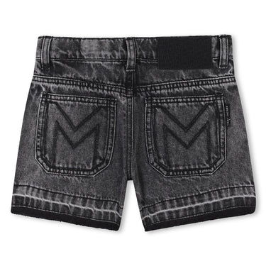 Short de mezclilla para niña y Teen Marc Jacobs logo flower